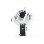Groenovatie Inbouwspot Aluminium Wit, Rond, Kantelbaar