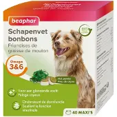 Beaphar 6x Schapenvet Bonbons Zeewier 245 gr