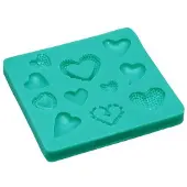 Kitchencraft Siliconen mal - hartjes - Sweetly Does It | Kitchen Craft