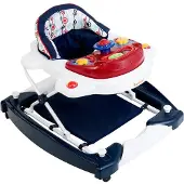 Baninni Loopstoel 2-in-1 Classic rood en donkerblauw BNBW002-RRD