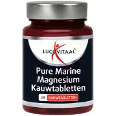 Lucovitaal 3x Marine Magnesium 30 Kauwtabletten