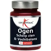 Lucovitaal 3x Ogen Scherp Zien en Vochtbalans 30 capsules