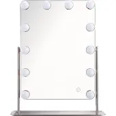 Huismerk Premium Design Hollywood Make-Up Spiegel, LED - 46,2 x 38 x 10 cm