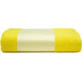 The One Towelling Sublimatie Handdoek - 50 x 100 cm - Hotelkwaliteit - 100% Zacht katoen - Geel