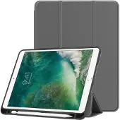 IMoshion Trifold Bookcase voor de Apple iPad 6 (2018) 9.7 inch / iPad 5 (2017) 9.7 inch / Air 2 (2014)/Air 1 (2013) - Grijs