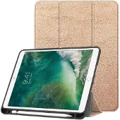 IMoshion Trifold Bookcase voor de Apple iPad 6 (2018) 9.7 inch / iPad 5 (2017) 9.7 inch / Air 2 (2014)/Air 1 (2013) - Rosé Goud
