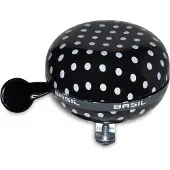 Basil BIG BELL POLKADOT.black/white dots