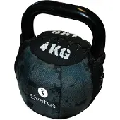 SVELTUS Soft Kettlebells - Black - 4 kg