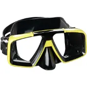 Mares Aquazone Duikmasker Starfish Zwart/geel