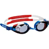 Beco Zwembril Arica Polycarbonaat Junior Blauw/wit/rood