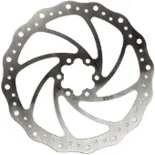Elvedes SX Rotors 6 Gaats Disc Zilver || Maat: 203 mm