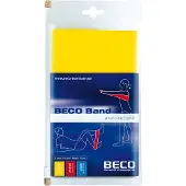 Beco Fitness/therapie Elastiek Rubber Light 15 x 150 cm - Geel