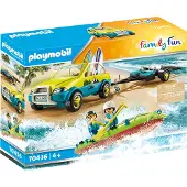 Playmobil 70436 Beach Car With Canoe Veelkleurig Kinderen