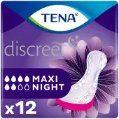 Tena 6x Discreet Maxi Night 12 stuks
