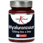 Lucovitaal 3x Hyaluronzuur 120mg One A Day 30 capsules