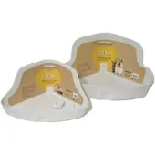 Rosewood Konijnentoilet Hoek M Creme