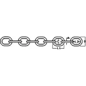Talamex Chain 6 Mm Grijs 10 m