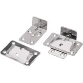 BREG Tafelsteunen set van rvs (1 set)
