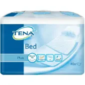 Tena 6x Tena Bed Onderlegger Plus 60 X 40 Cm 40 Stuks