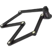 ABUS Bordo Combo Lite 6150 buigslot, kleur: zwart