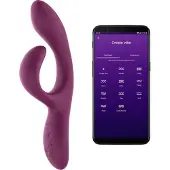 We-vibe Nova 2 - App-gestuurde flexibele vibrator met clitorisstimulator (paars)