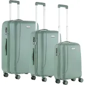 Carryon Skyhopper Trolleyset 3pcs TSA olive hardcase koffer