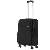 Carryon Air Tsa Reiskoffer 66cm Dubbele Wielen Okoban Registratie Expander Anti-diefstal Rits Zwart