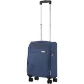 Carryon Air Handbagagekoffer Zachte 55cm Handbagage Met Tsa Anti-diefstal Rits Blauw