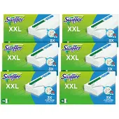 Swiffer Vloerreiniger XXL Droge Doekjes - Voordeelverpakking 6 x 16 Navullingen