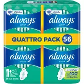 Always Maandverband Ultra Normal Plus 56 stuks