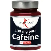 Lucovitaal 3x Pure Cafeïne 400 mg 30 tabletten