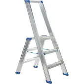 Escalo – Industriële trapladder – Sparta – Aluminium – 3 treden – 127 cm