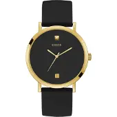 GUESS Analoog horloge 'Supernova' goud / zwart
