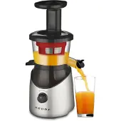 Beper 90.421R, slow juicer, roestvrij staal