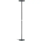 Knapstein Vloerlamp Aura Zwart - Sensordimmer