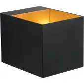 Lucide Wandlamp Devi Zwart Goud G9 42w