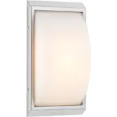 LCD Wandlamp buiten met bewegingssensor 052, Aluminium, Modern