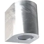 Nordlux Canto 2 - Buiten Wandverlichting - 8,7 X 10,4 Cm - 2 X 5W LED Incl. - IP44 - Gegalvaniseerd Metaal