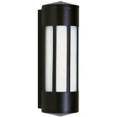 Albert Moderne buitenlamp Combo 34cm - zwart