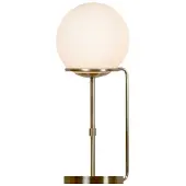 Searchlight Tafellamp Trombone Met Glazen Bol