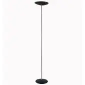 Aluminor LED-uplighter vloerlamp Kitel 79, dimbaar, zwart, Woon-/ Eetkamer, metaal, Modern, LED vloerlamp