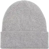 Colorful Standard Muts Unisex Merino Wool Beanie Heather Grey