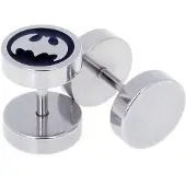 LGT JWLS Heren oorbellen Fake Ear Plug Bat