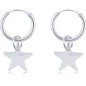 LGT JWLS LGT Jewels Damesoorbellen met Zilveren Ster