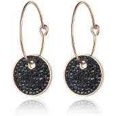 Cilla Jewels Damesoorbellen Black Crystal Storms