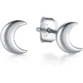 Cilla Jewels dames oorknoppen 925 Zilver Moon