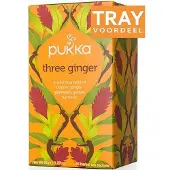 Pukka 4x Biologische Thee Three Ginger 20 stuks