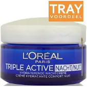 L'Oréal 6x Triple Active Nachtcrème 50 Ml