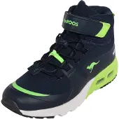 Kangaroos Sneakers 'Hydro' navy / limoen