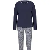 Tom Tailor Pyjama navy / wit